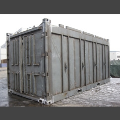20ft special open top container