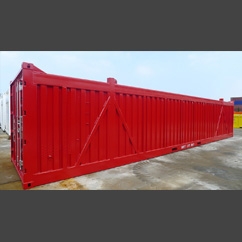 40ft offshore open top container