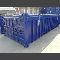 Special half height container